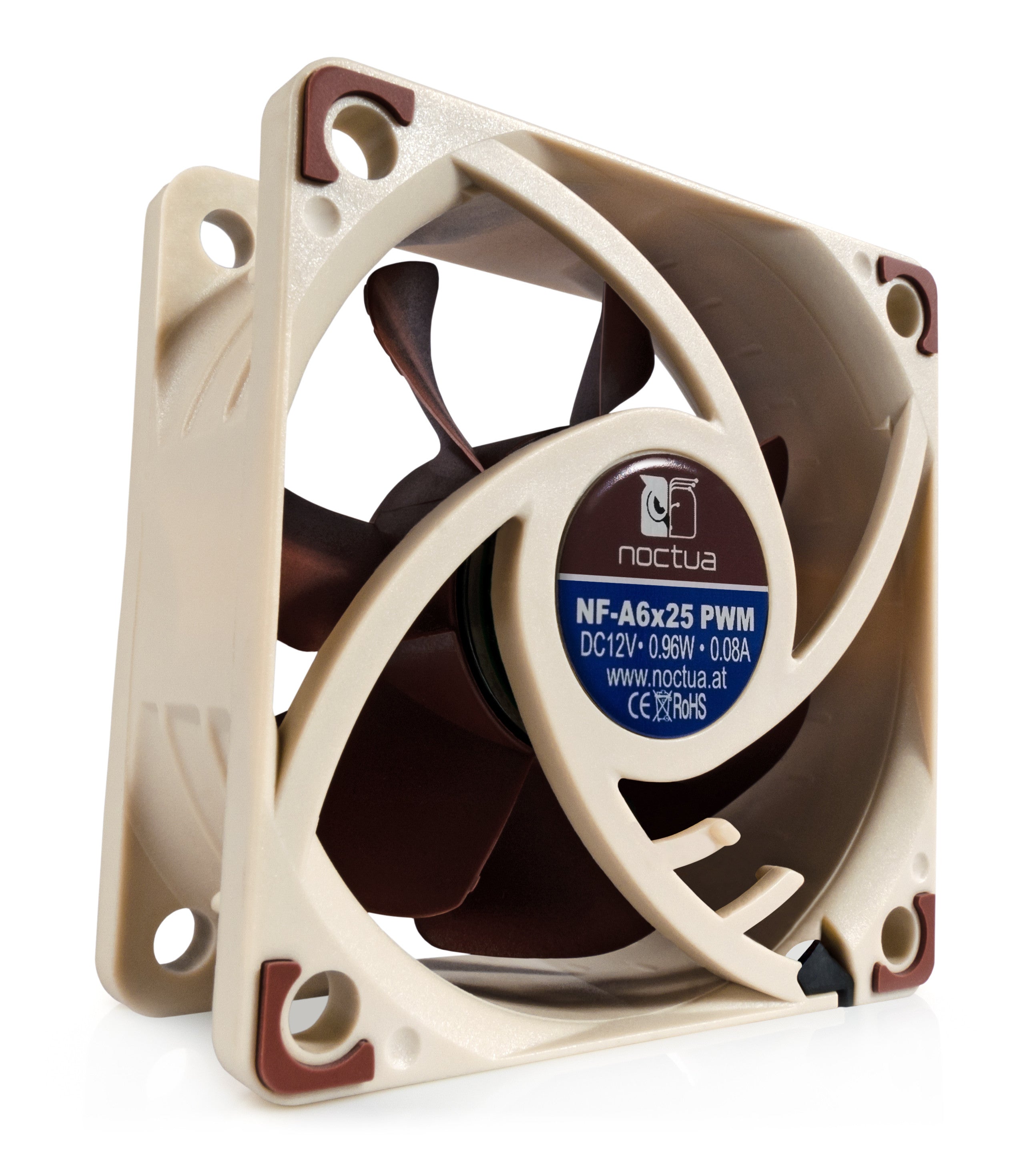 מאוורר למארז Noctua NF-A6X25 FLX PWM 60mm