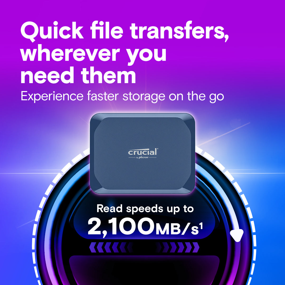 דיסק חיצוני Crucial X10 2TB SSD