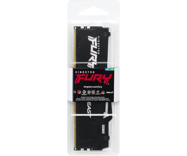 זיכרון לנייח Kingston Fury Beast 32GB DDR5 6000Mhz