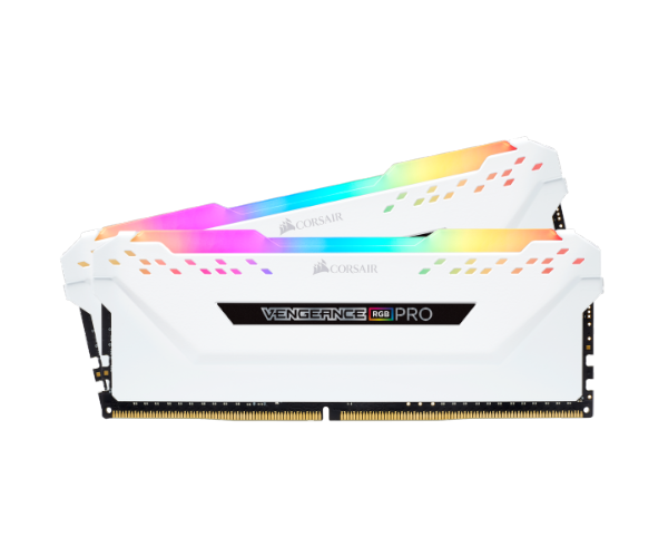 זיכרון לנייח Corsair Vengeance RGB PRO 16GB DDR4 3200Mhz White