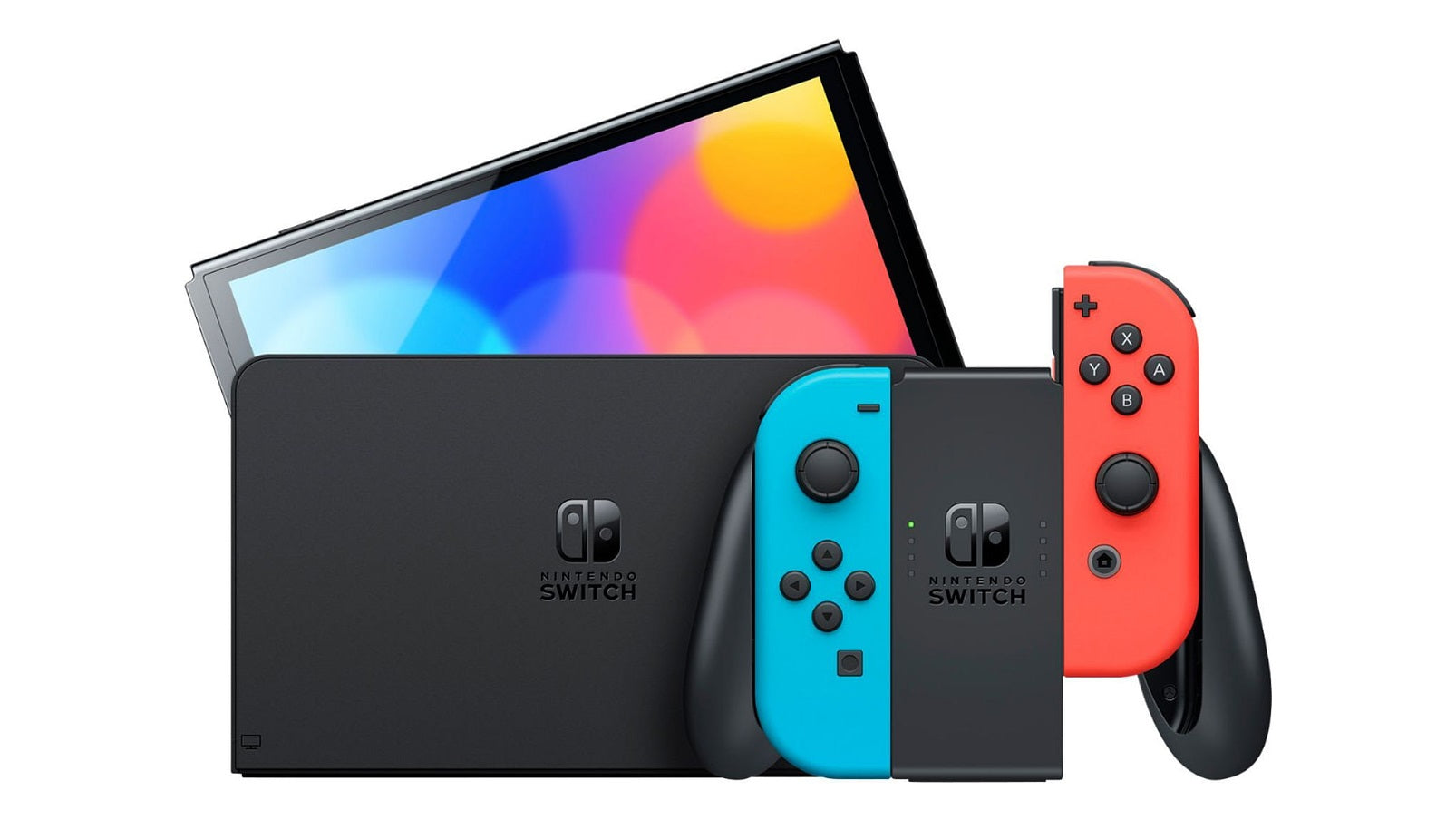 קונסולה ניידת Nintendo Switch OLED Blue & Red