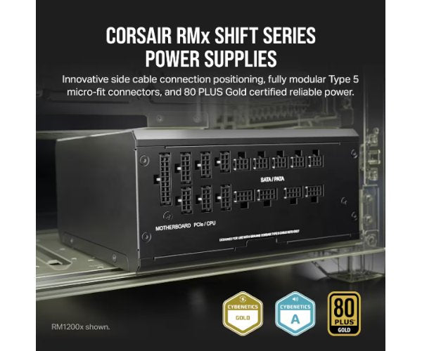 ספק כוח Corsair RM750X Shift 80+ Gold Fully Modular ATX