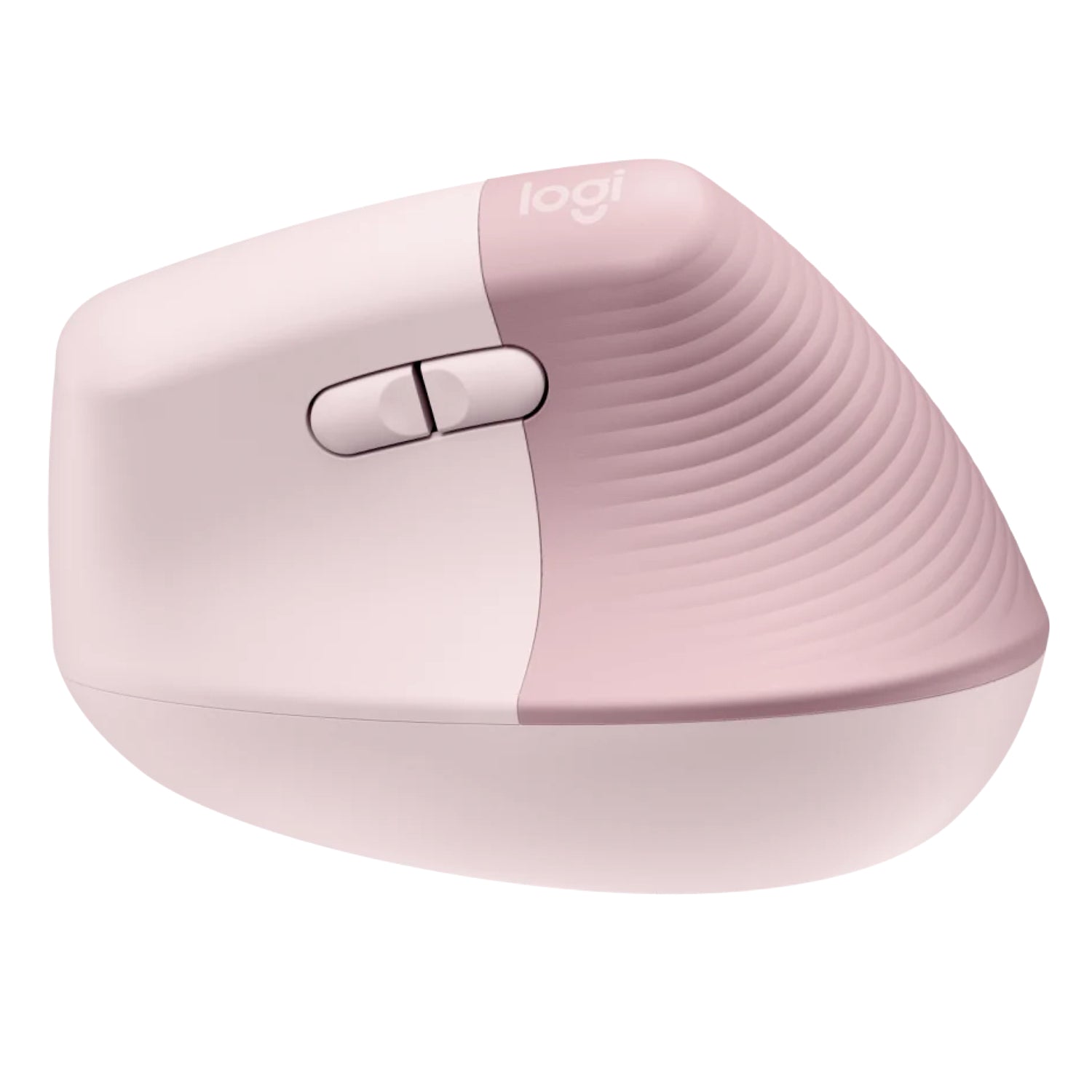 עכבר ארגונומי אלחוטי צד שמאל ורוד Logitech Lift Vertical Rose