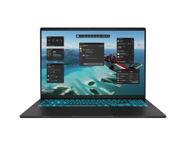 מחשב נייד גיימינג ASUS V16 16'' i7-240H/32G/1TB/5060-8G/FHD/144Hz/DOS