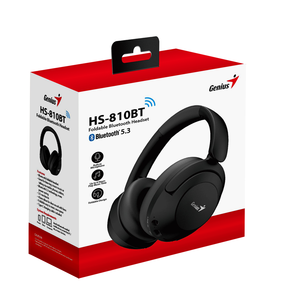 אוזניות Genius HS-810BT