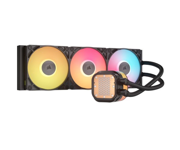 קירור נוזלי Corsair iCUE TITAN 360 RX LCD Balck 360mm AIO