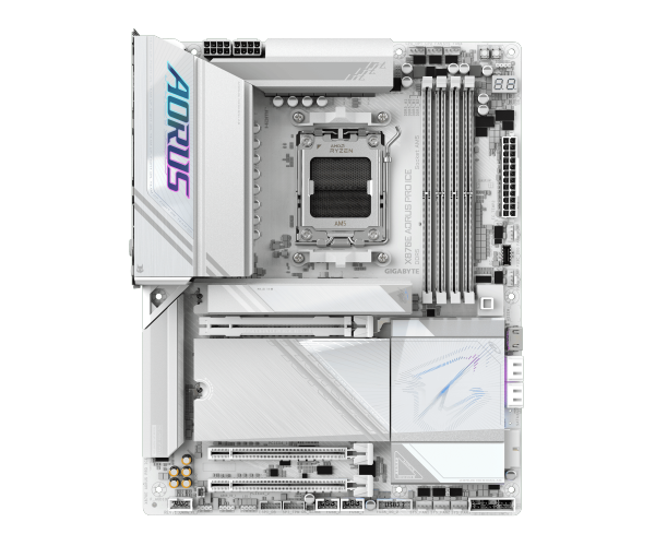 לוח אם GIGABYTE X870E AORUS PRO X3D ICE ATX