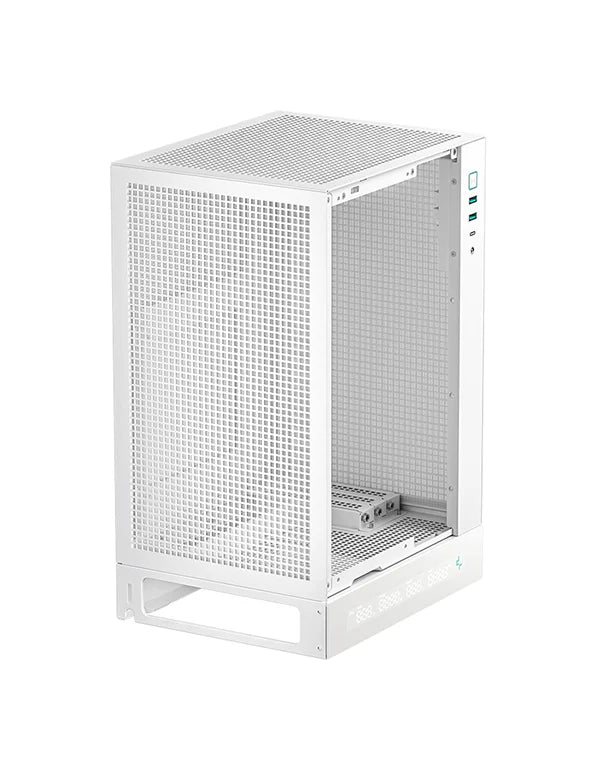 מארז לבן DeepCool CH170 Digital White