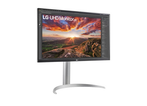 מסך LG 27UP85NP-W 27'' 4K UHD IPS