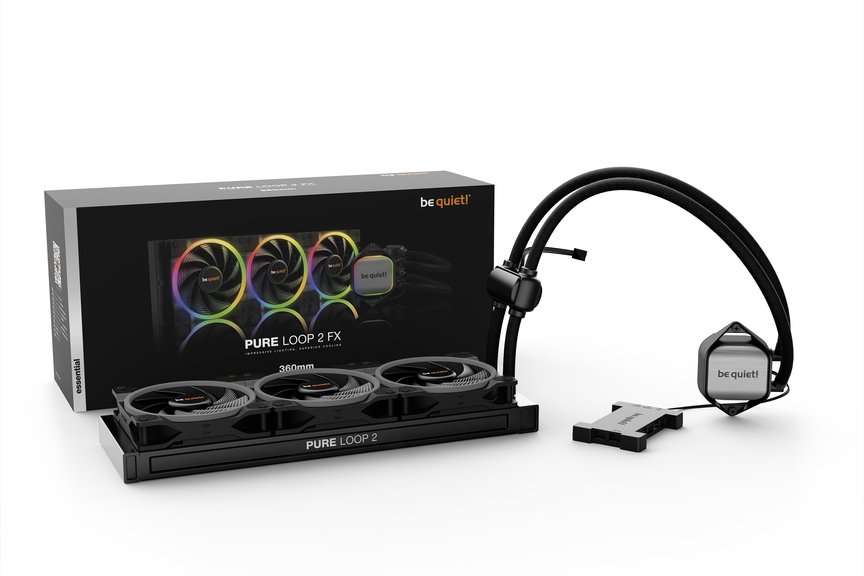 קירור נוזלי be quiet! PURE LOOP 2 FX 360mm