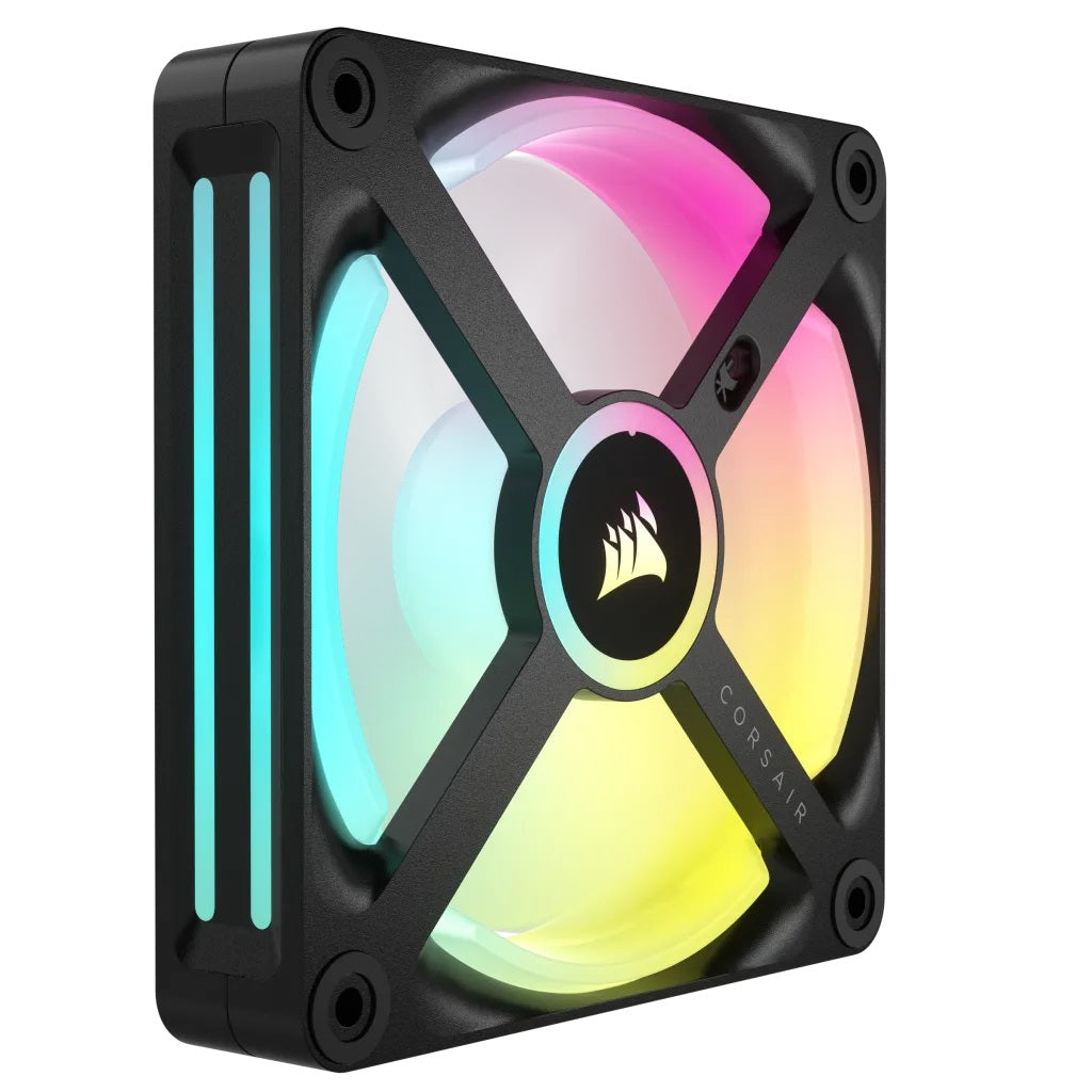 ערכת מאווררים למארז Corsair iCUE LINK QX120 RGB PWM 3x Fans 120mm