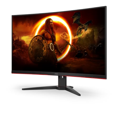 מסך גיימינג קעור AOC CQ32G2SE 32'' 2K QHD VA 165Hz 1ms