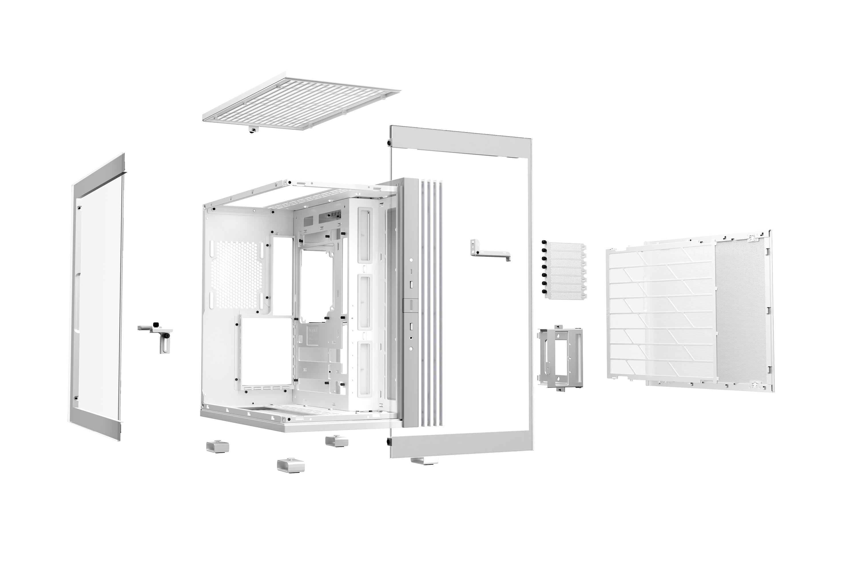 מארז לבן be quiet! LIGHT BASE 600 DX White