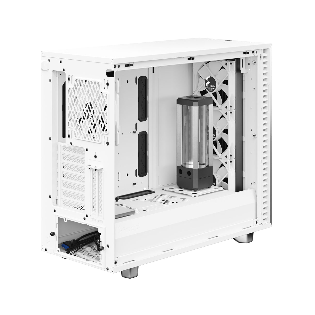 מארז לבן Fractal Design Define 7 White Solid