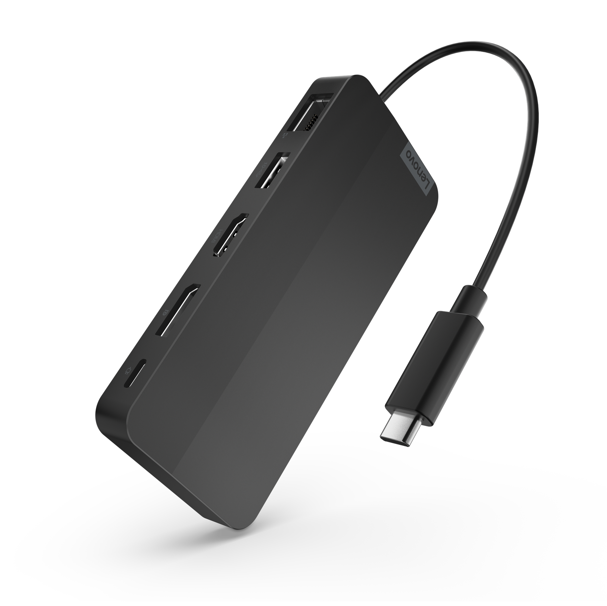 תחנת עגינה Lenovo USB-C Dual Display Travel Dock