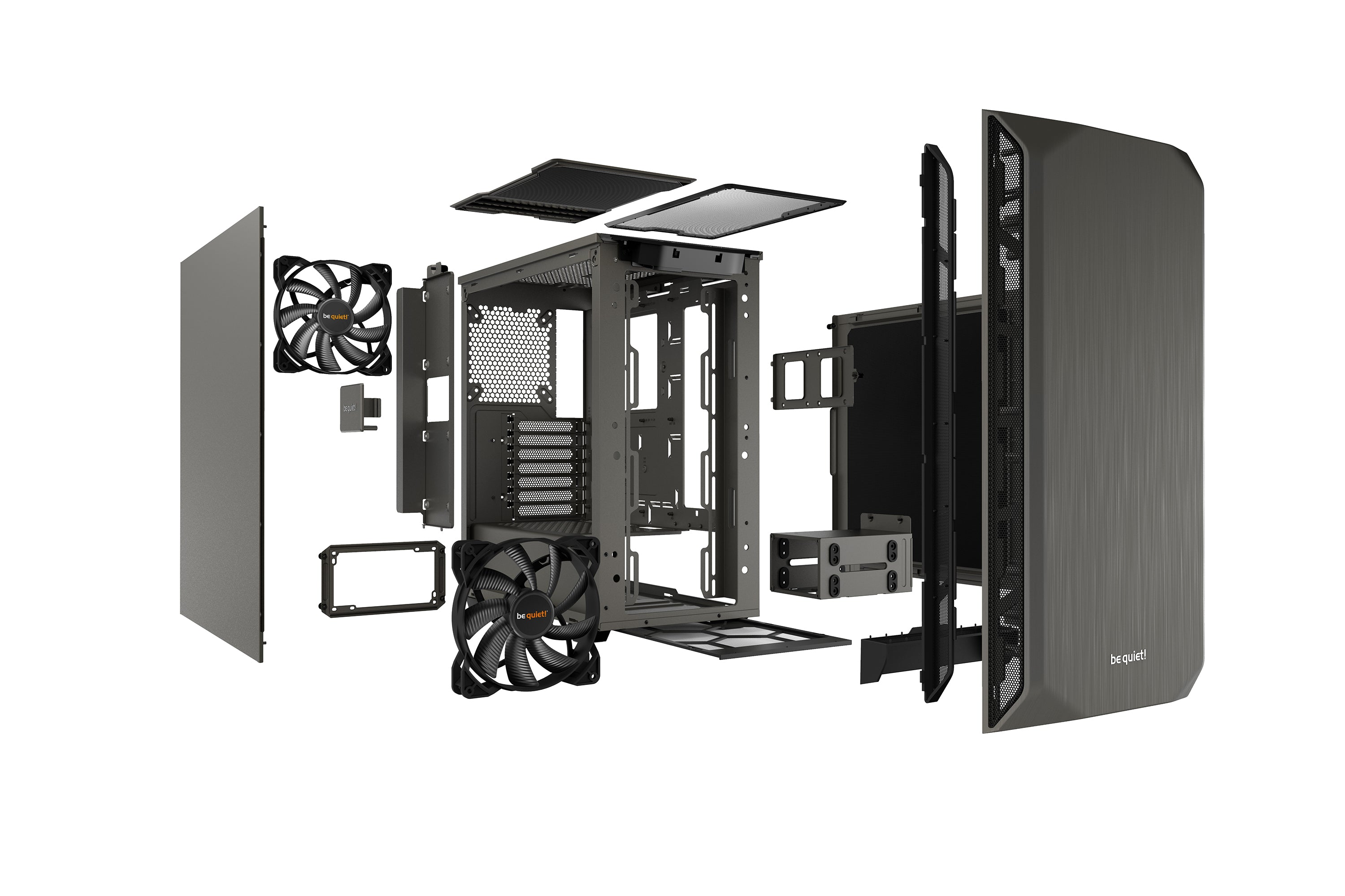 מארז be quiet! PURE BASE 500 Metallic Gray
