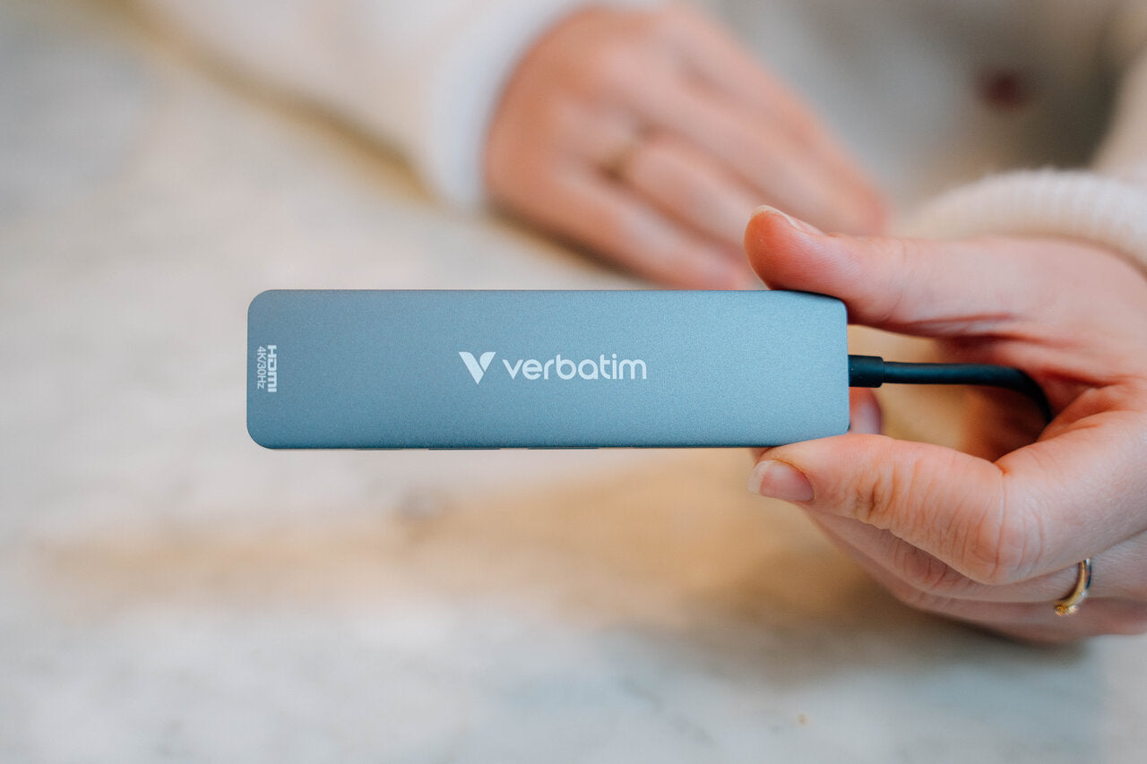 תחנת עגינה Verbatim Essentials PD USB HDMI SD Card