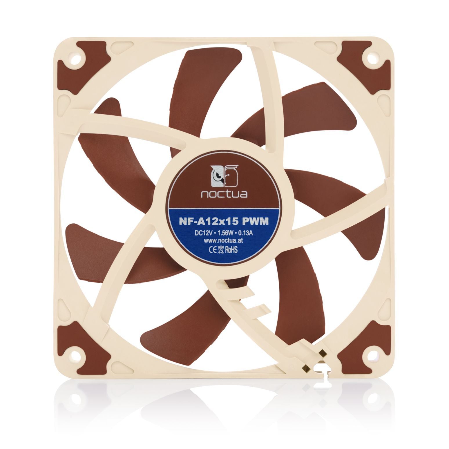 מאוורר למארז Noctua NF-A12x15 PWM 120mm