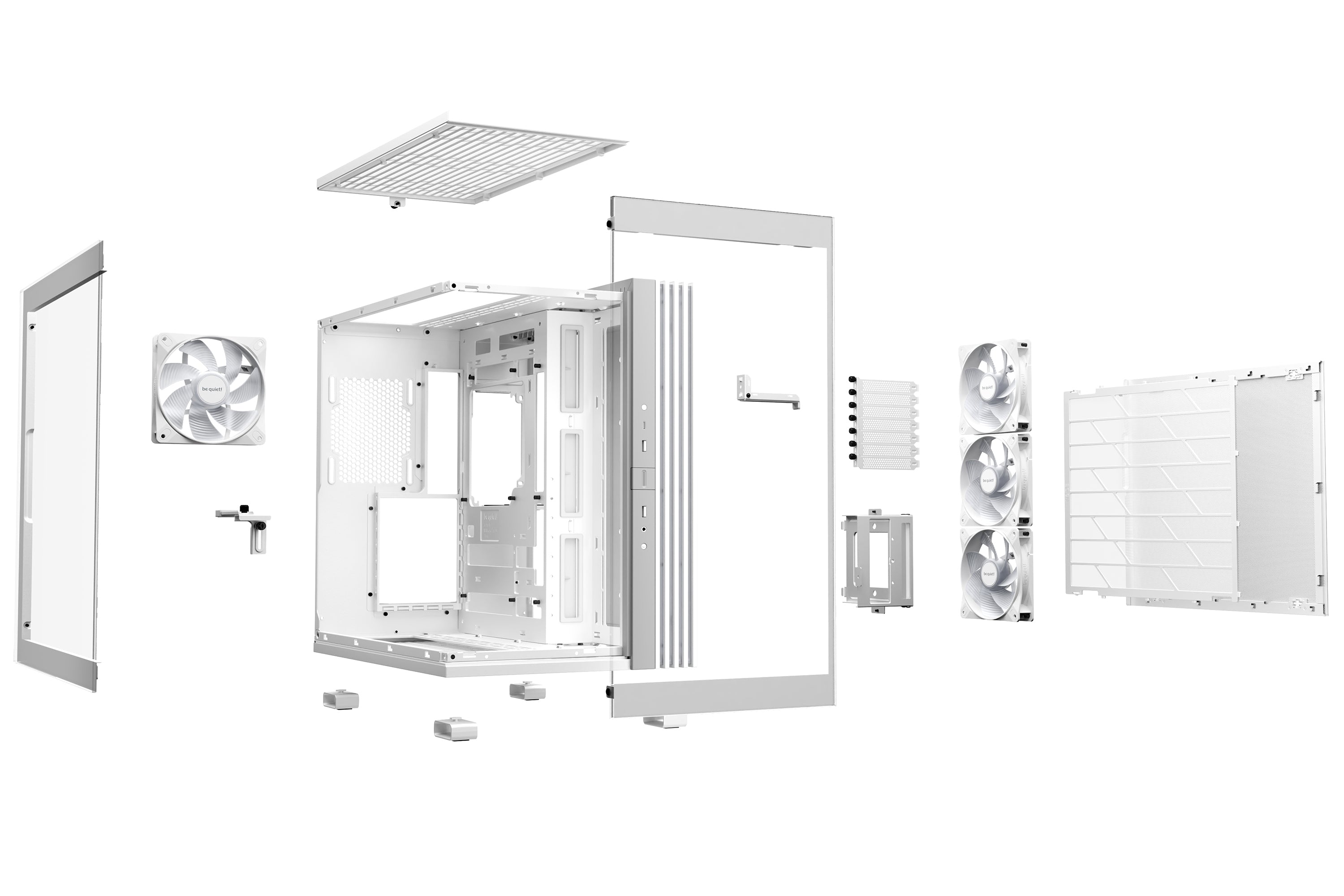 מארז לבן be quiet! LIGHT BASE 600 LX White