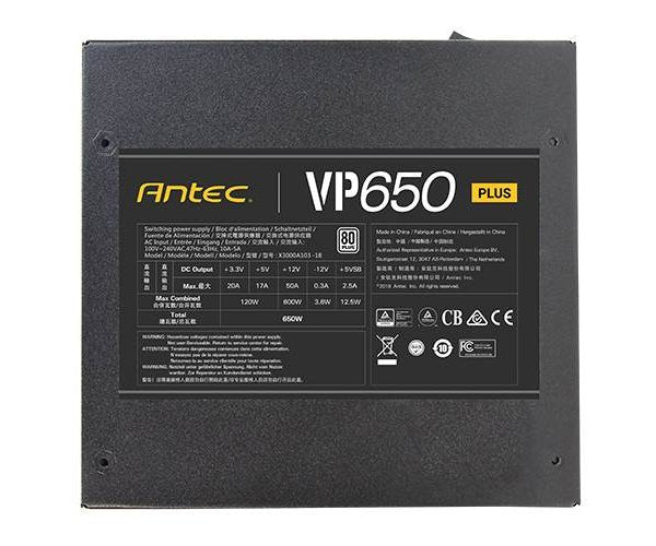 ספק כוח Amtec VP650 Plus 650W