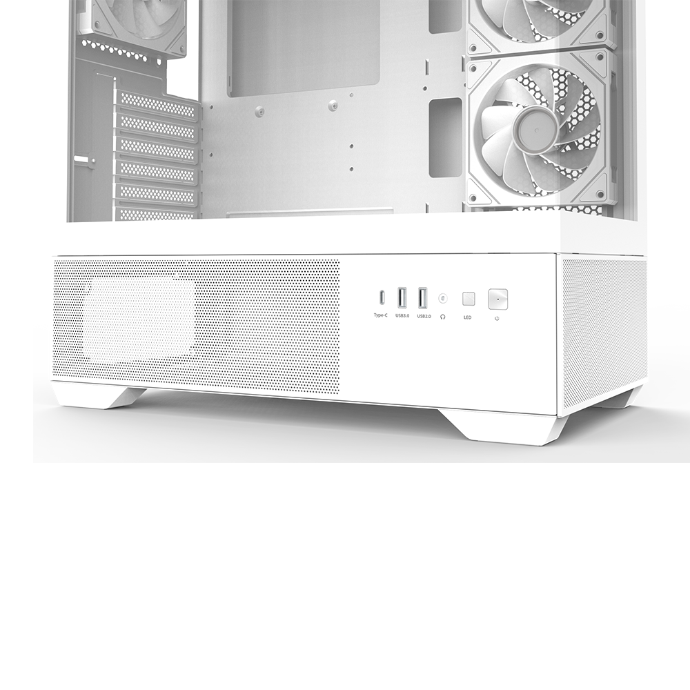 מארז לבן Zalman Chronix V2 White