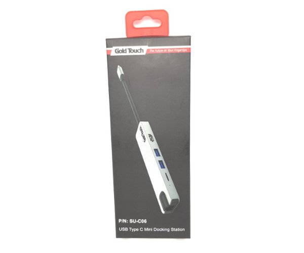תחנת עגינה GoldTouch Type-C PD HDMI Lan