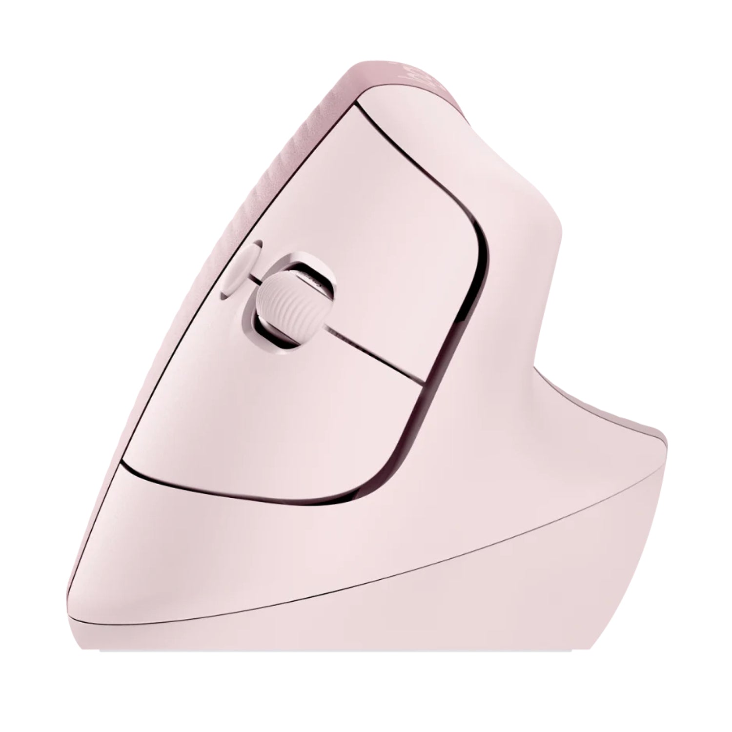 עכבר ארגונומי אלחוטי צד שמאל ורוד Logitech Lift Vertical Rose