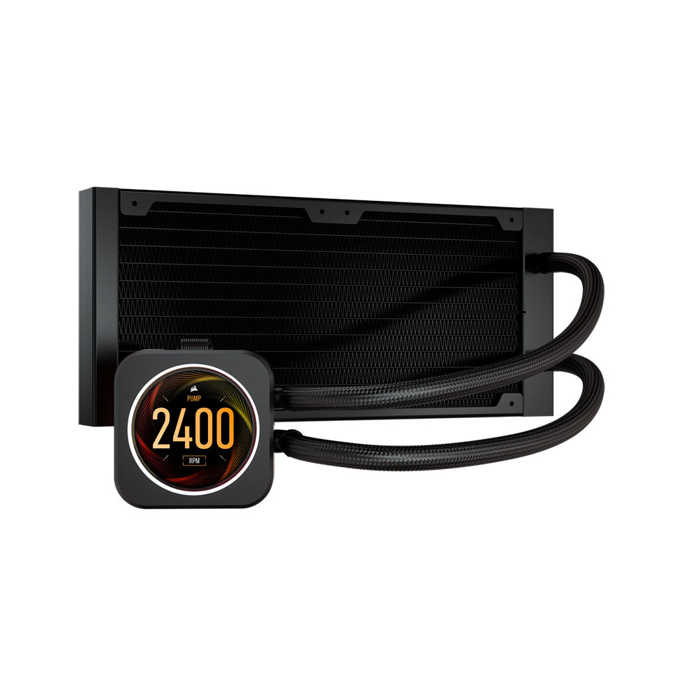 קירור נוזלי Corsair iCUE H100i Elite LCD