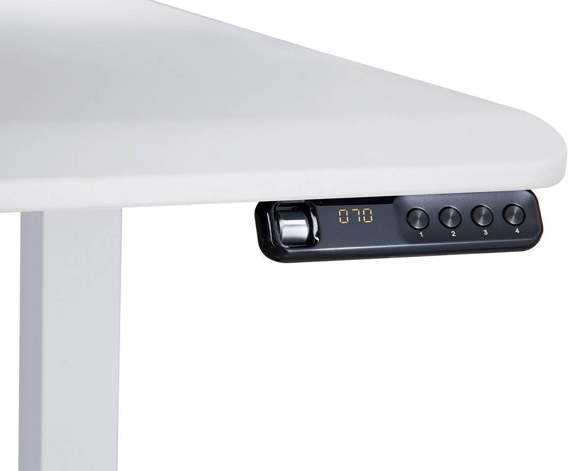 שולחן גיימינג לבן חשמלי Cougar Royal 150 Elite White