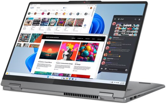 מחשב נייד Lenovo IdeaPad 5 2-in-1 16" Ultra 7-150U/16G/512G/Touch/11H