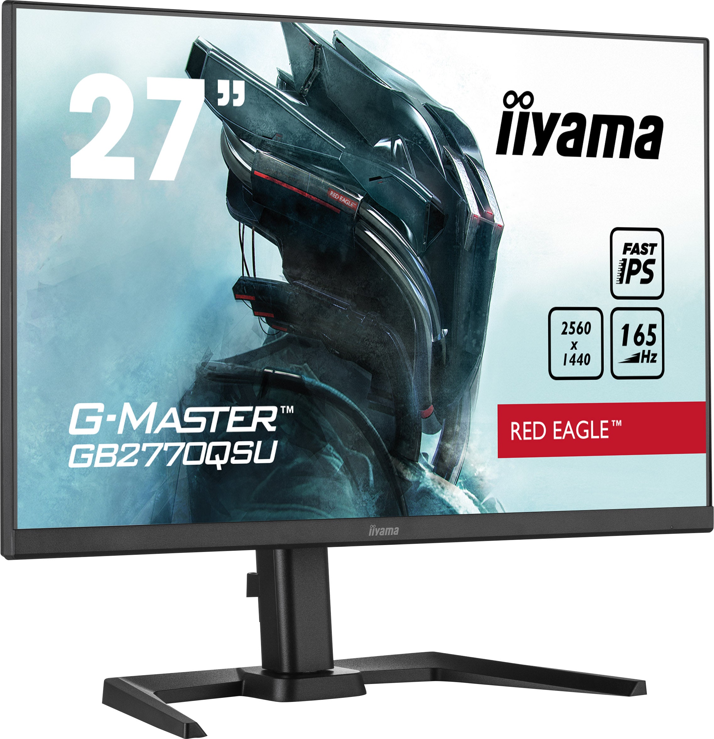 מסך גיימינג IIYAMA G-Master 27" IPS 2K WQHD 165Hz 0.5ms