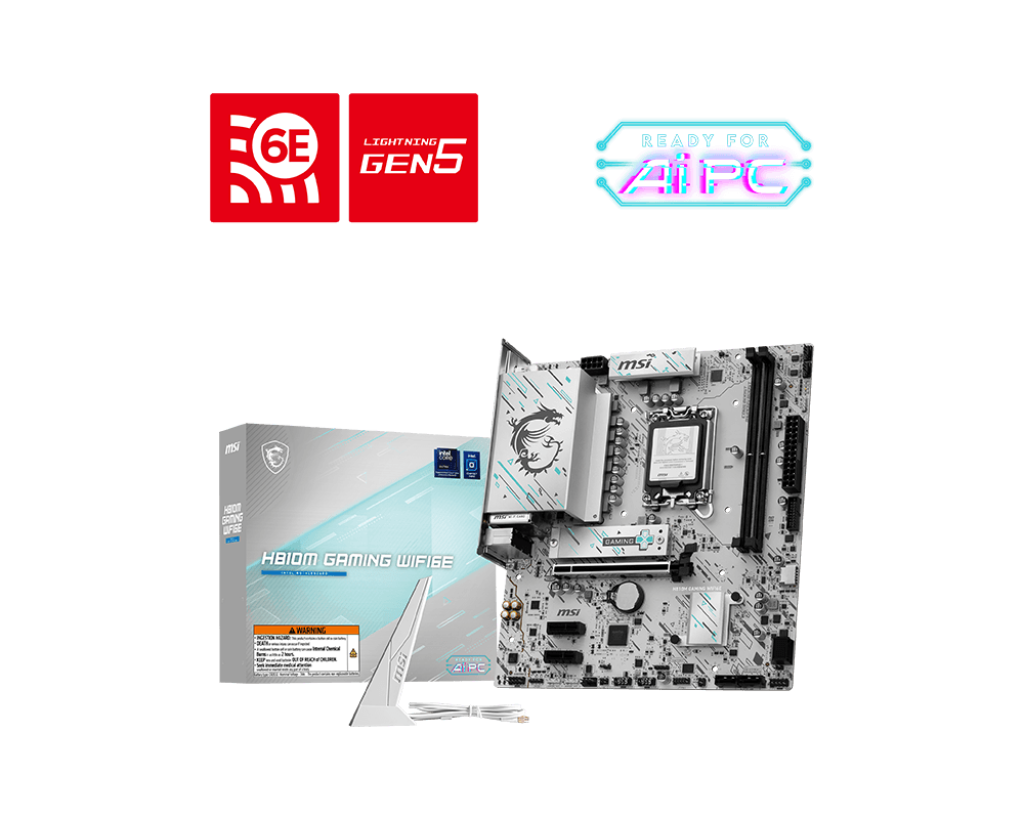לוח אם לבן H810M Gaming WI-FI