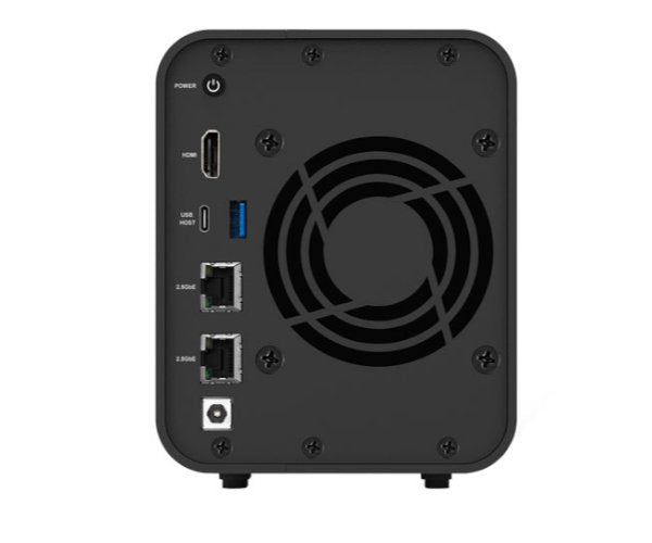 שרת אחסון Terramaster F2-424 2-BAY NAS N95 8GB DDR5 2.5GbE