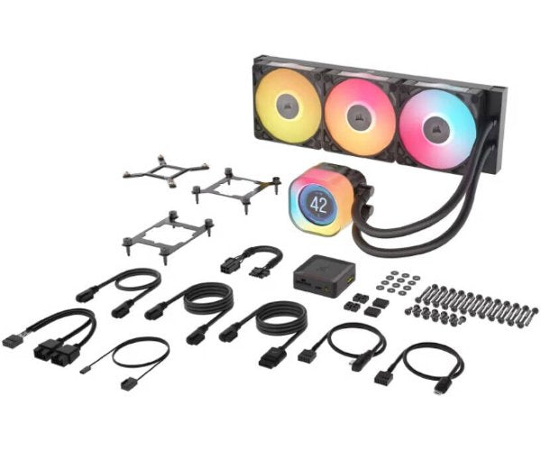 קירור נוזלי Corsair iCUE TITAN 360 RX RGB Black 360mm AIO