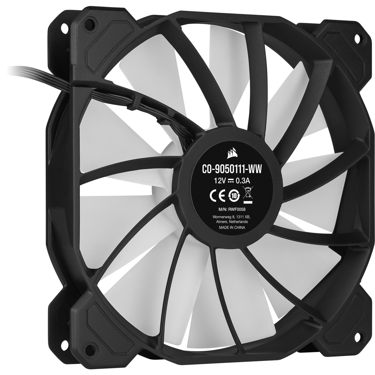 ערכת מאווררים למארז Corsair iCUE SP140 RGB ELITE Performance PWM 2x Fans 140mm