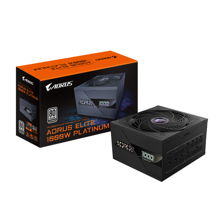 ספק כוח Gigabyte AUROS Elite P1000W 1000W 80+ Platinum