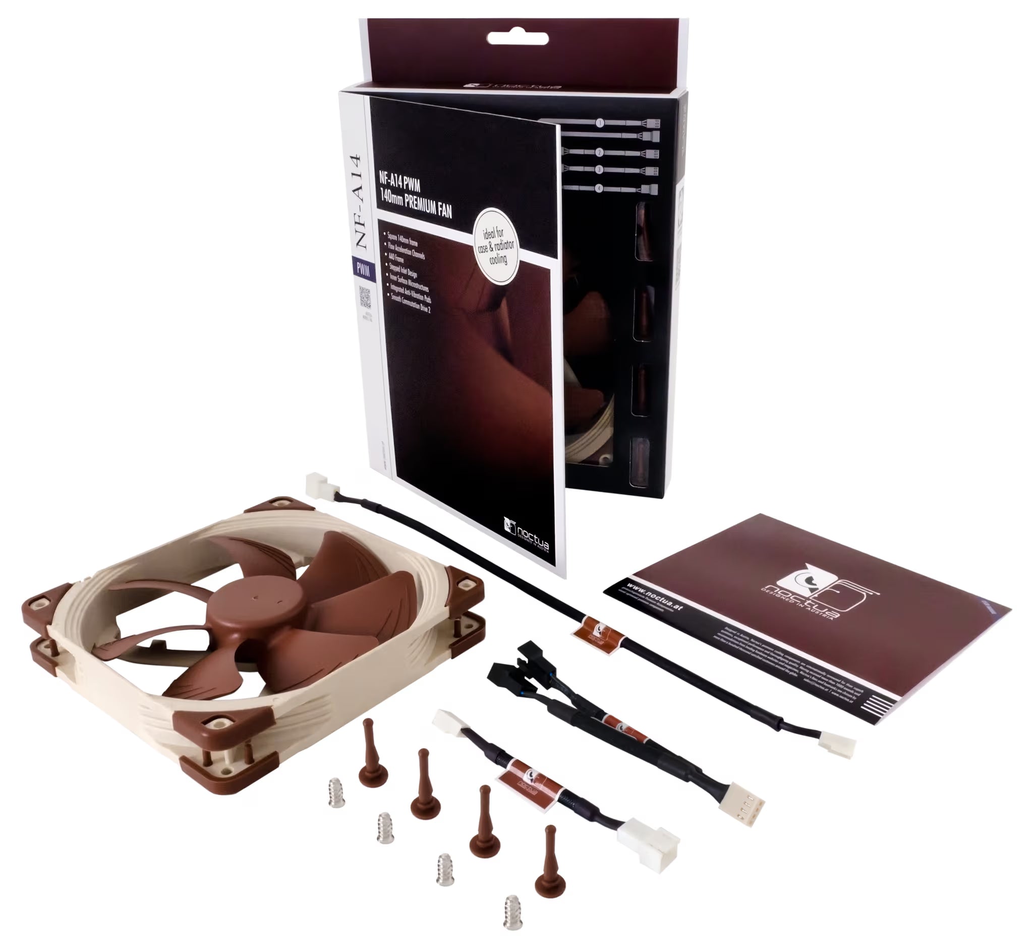 מאוורר למארז Noctua NF-A14-PWM