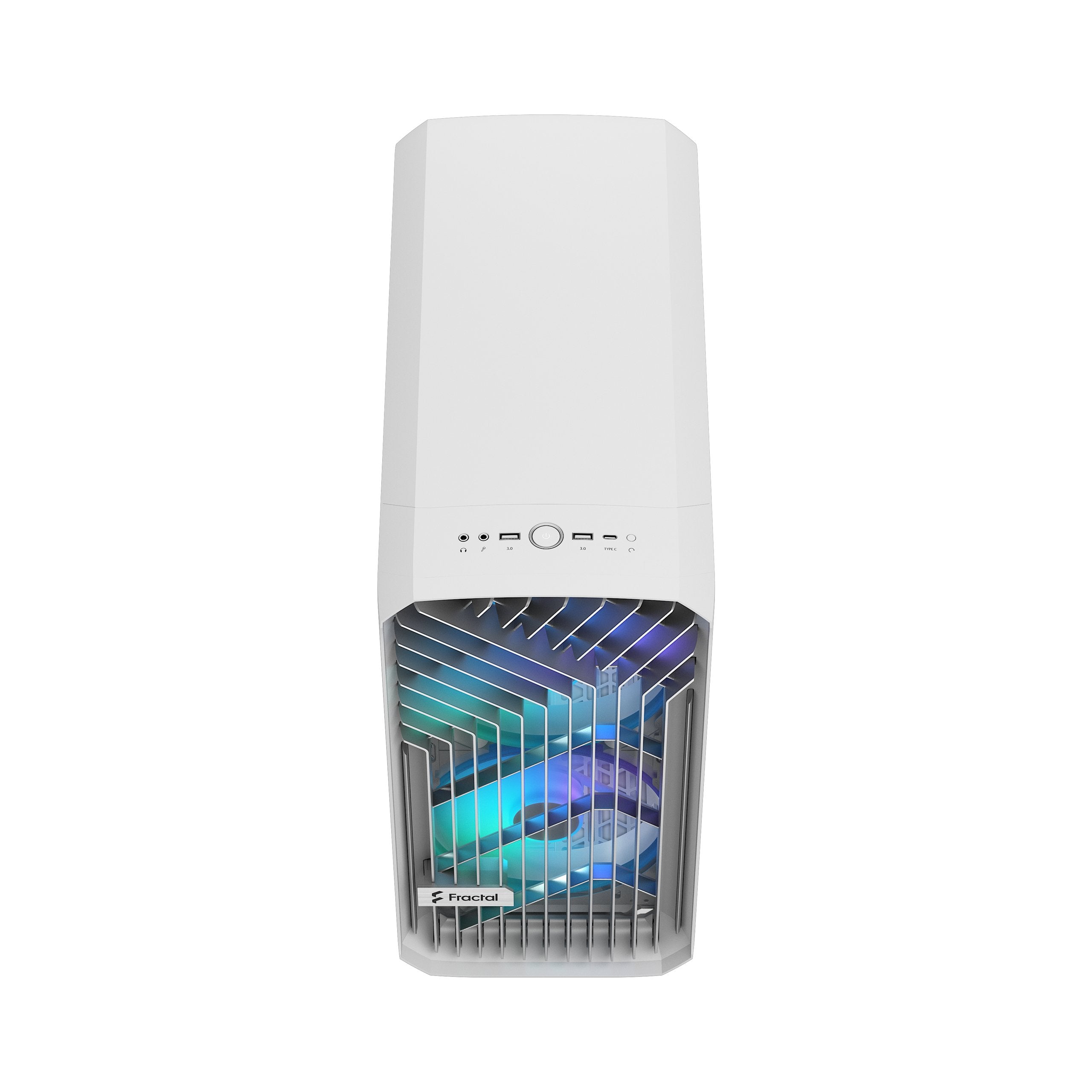 מארז לבן Fractal Design Torrent Compact RGB White Clear