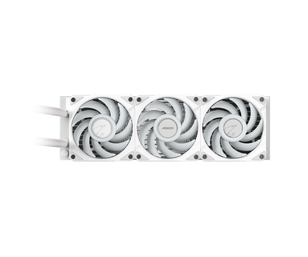 קירור נוזלי לבן Gigabyte AORUS WATERFORCE II 360 AIO ARGB REV2