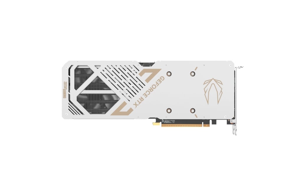 כרטיס מסך לבן Zotac GeForce RTX 5070 12G AMP White Edition