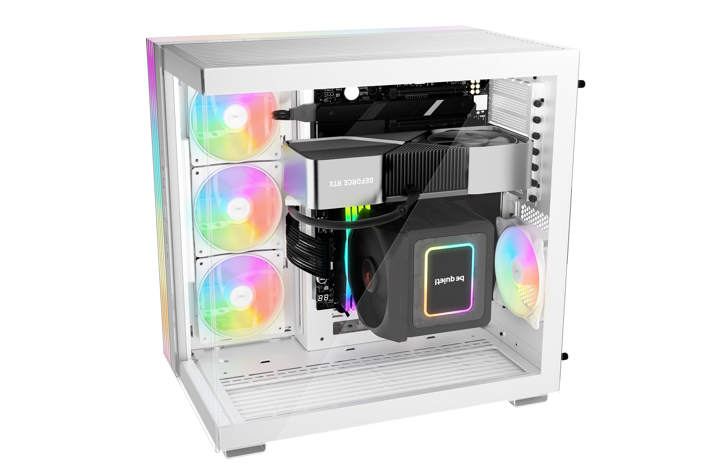 מארז לבן be quiet! LIGHT BASE 600 DX White