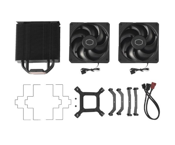 קירור Cooler Master 212 Black X Duo