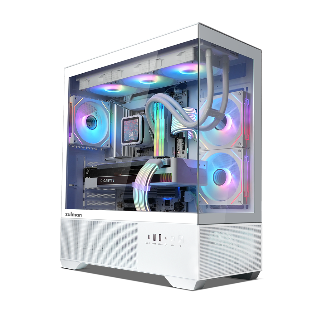 מארז לבן Zalman Chronix V2 White