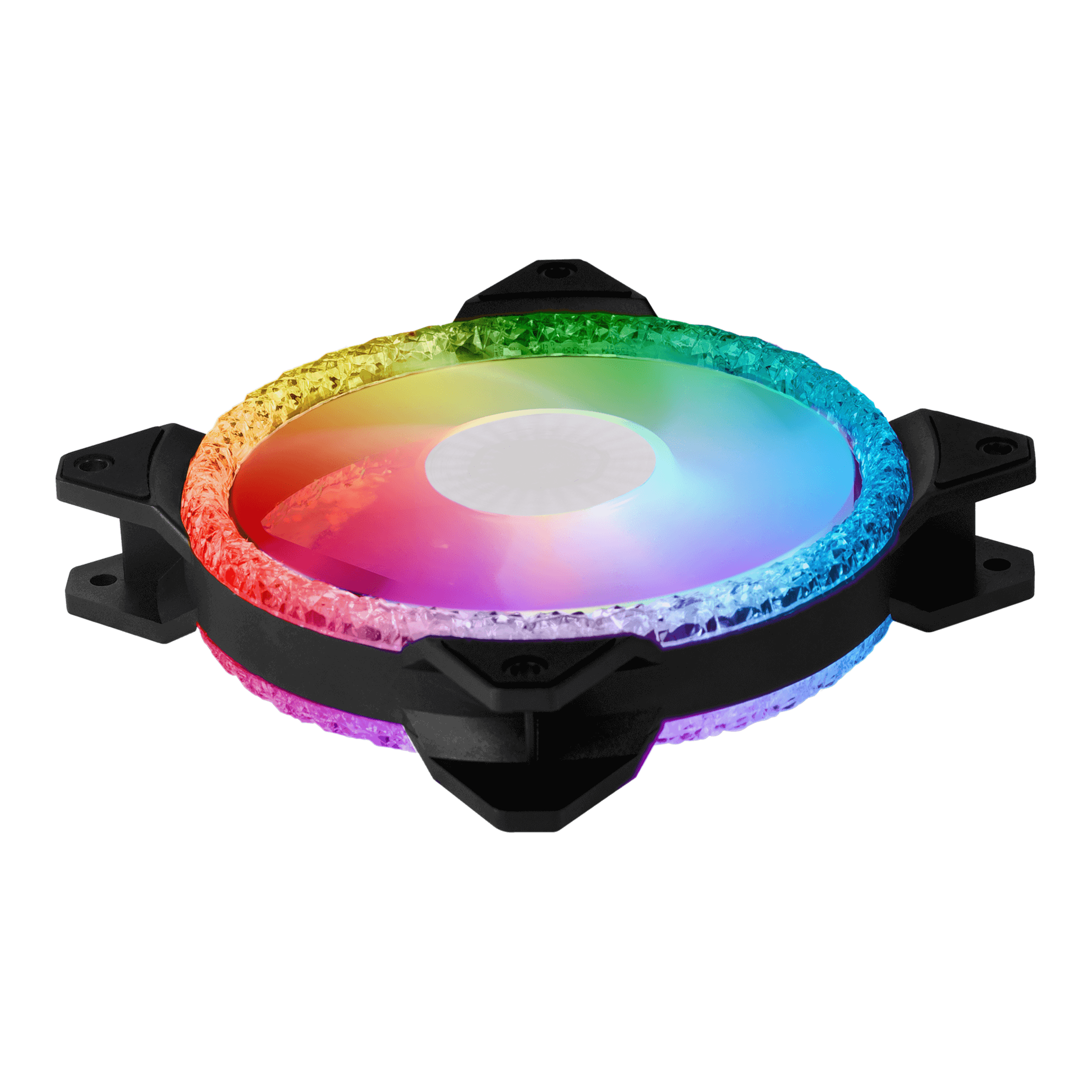 ערכת מאווררים למארז CoolerMaster MasterFan MF120 Prismatic 3x Fans 120mm