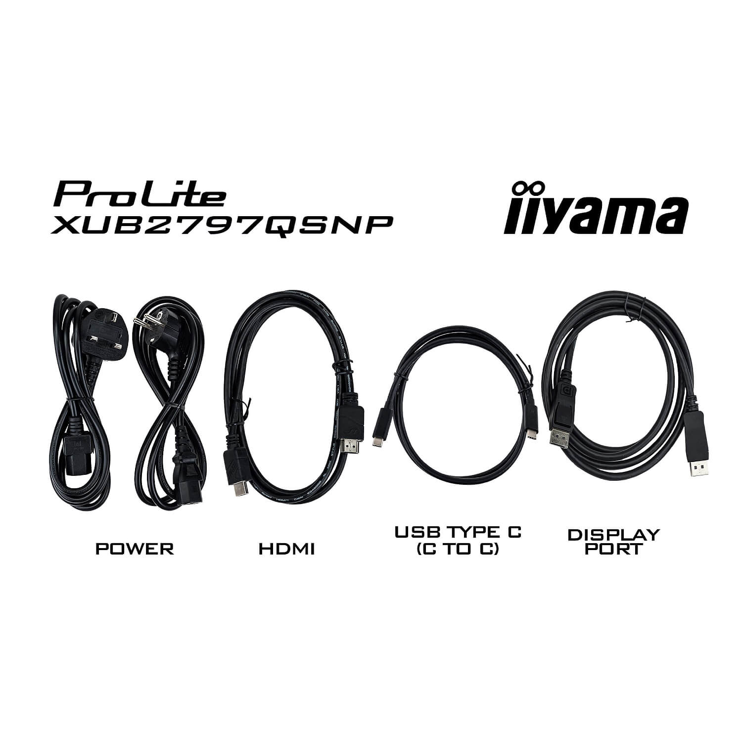 מסך IIYAMA 27" ProLite IPS WQHD 100Hz 1ms