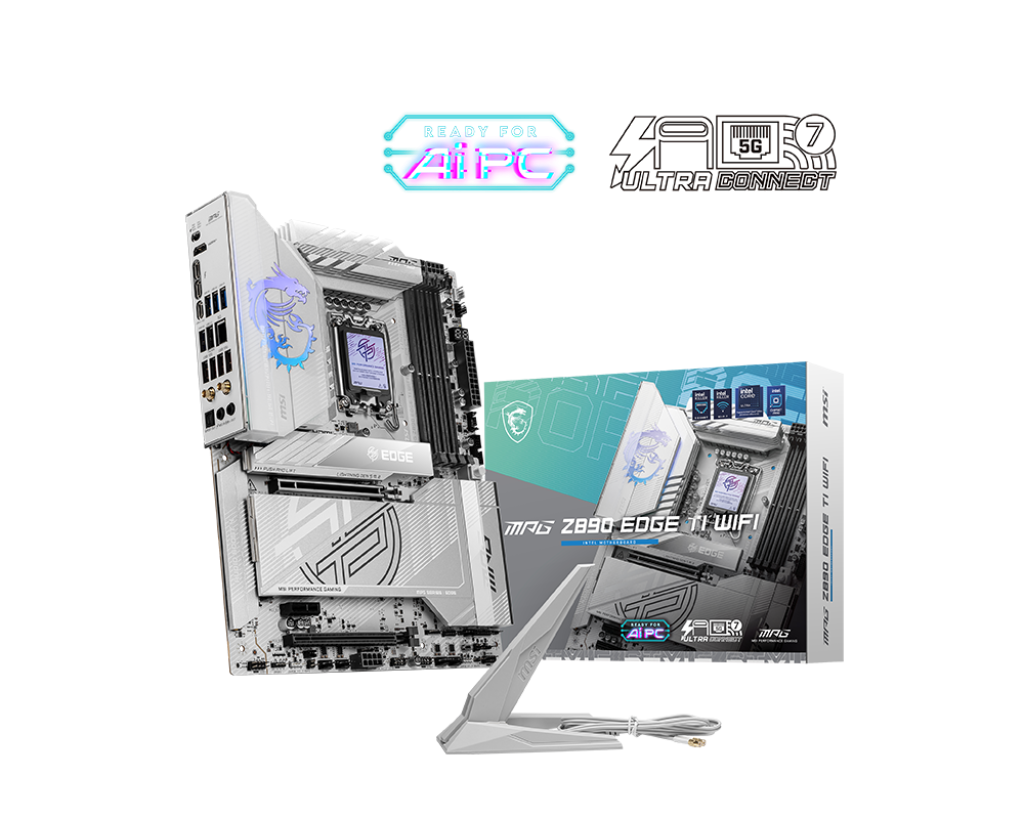 לוח אם לבן MSI MPG Z890 EDGE TI WIFI