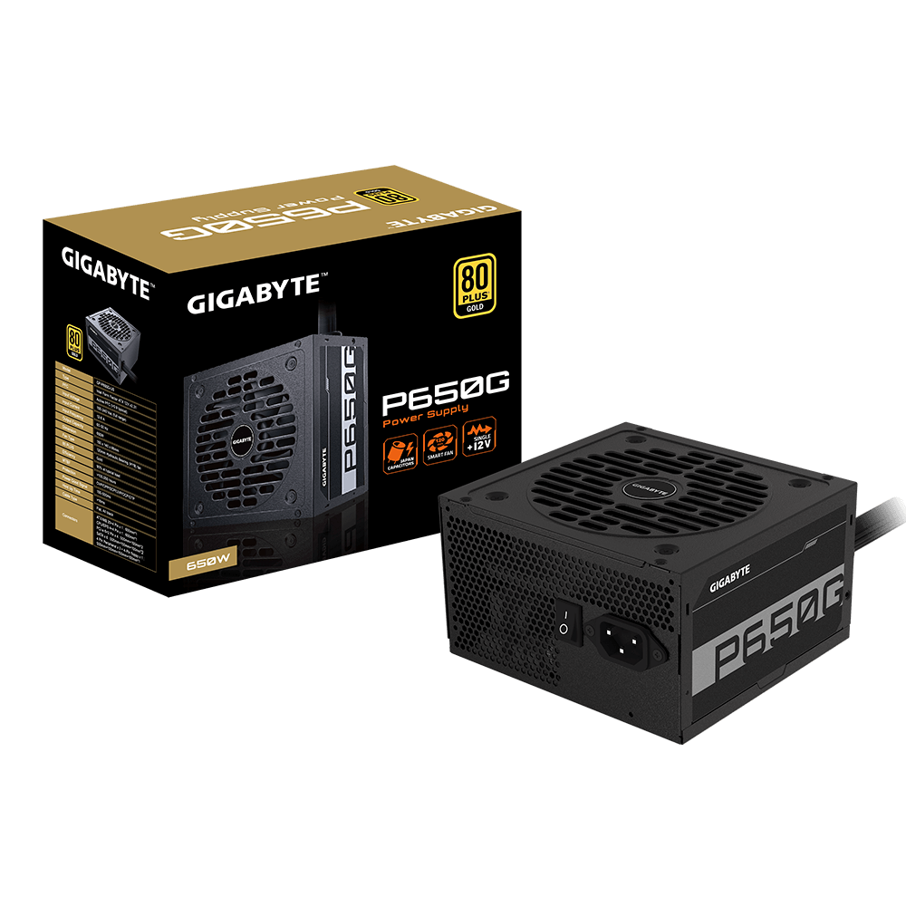 ספק כוח Gigabyte P650G 650W Gold