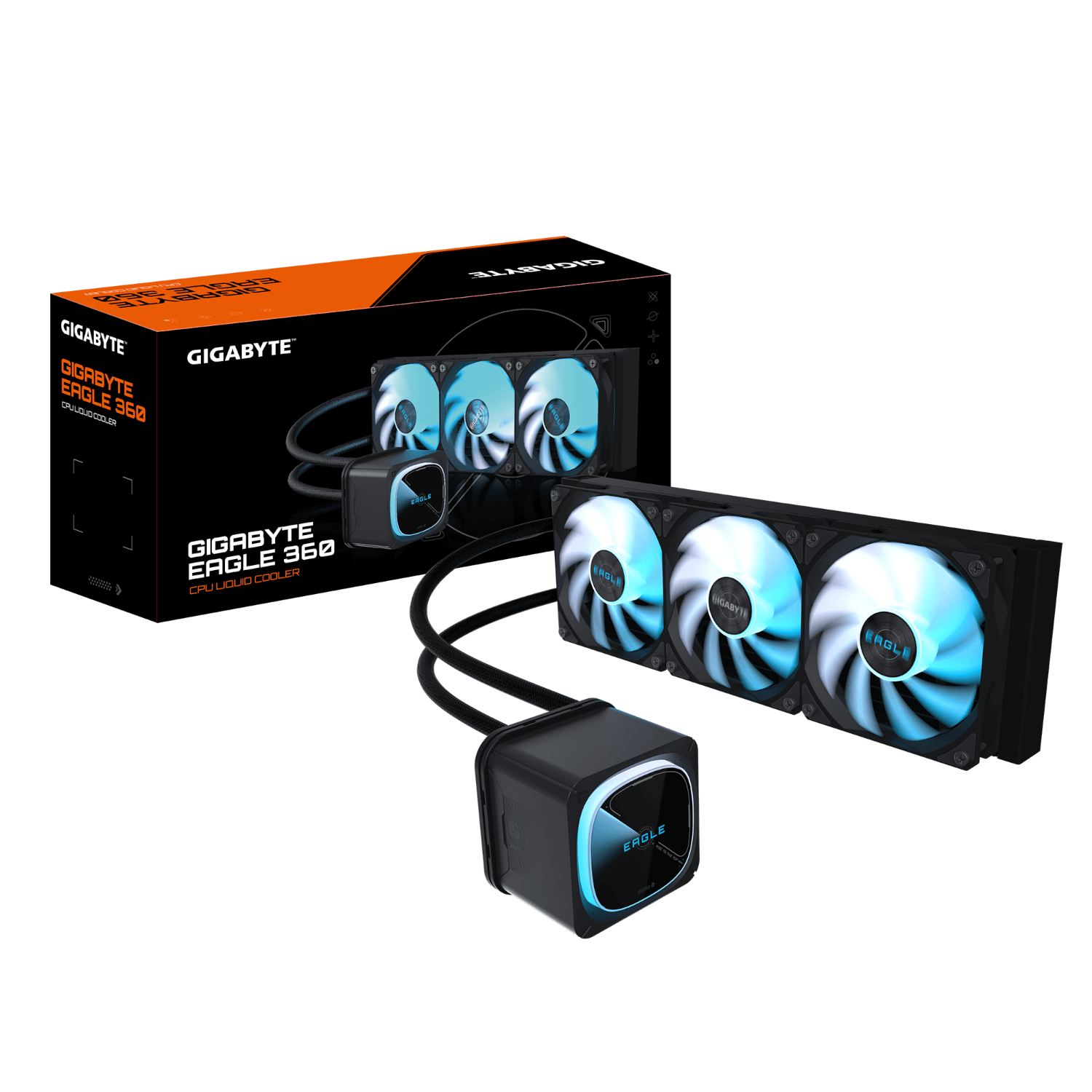 קירור נוזלי Gigabyte Eagle ARGB 360mm