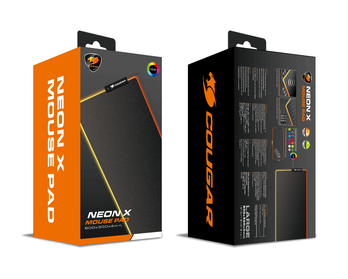 פד לעכבר Cougar Neon X