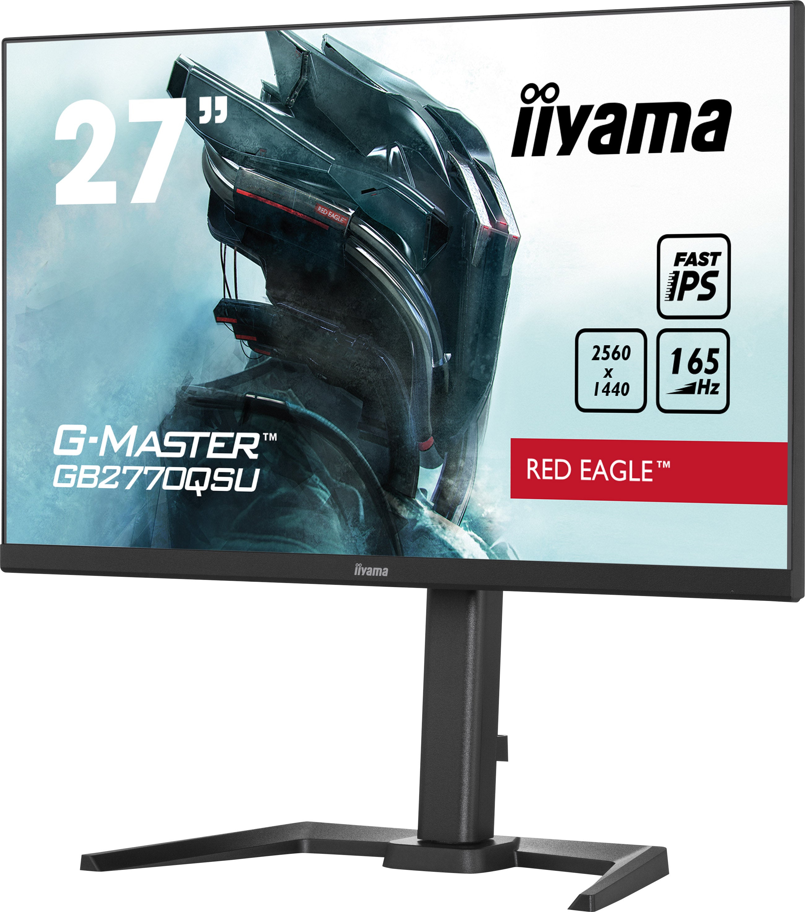 מסך גיימינג IIYAMA G-Master 27" IPS 2K WQHD 165Hz 0.5ms